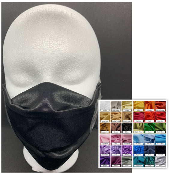 Satin 3D Face Masks