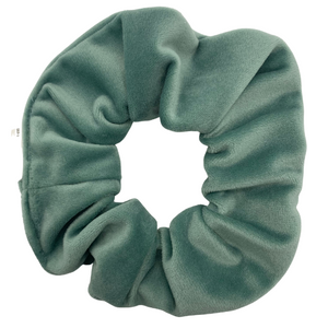 Sage Velvet Scrunchie