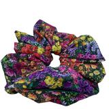 Garden Field Oversized Zipper Scrunchie