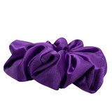 Violet Satin Oversized Scrunchie