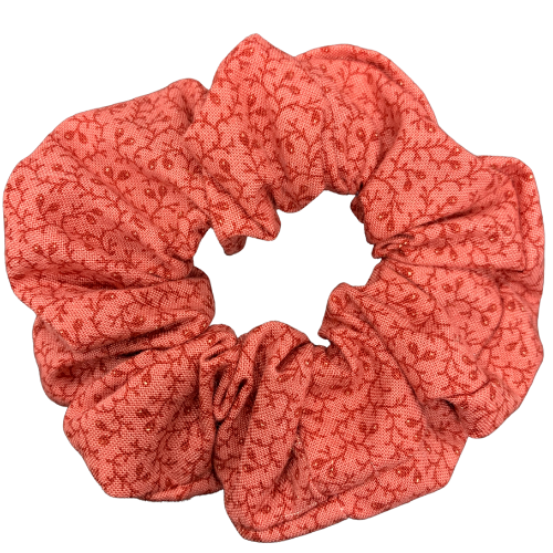 Pink Vines Scrunchie