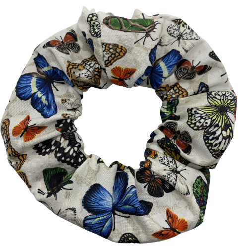 Light Butterflies Scrunchie