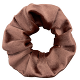 Rose Gold Thick Velvet Scrunchie