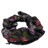 Dark Butterflies Zipper Scrunchie