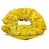 Bees Zipper Scrunchie