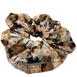 Business Workers Oversized Zipper Scrunchie