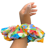 Summer Floral Oversized Scrunchies