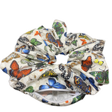 Light Butterflies Oversized Zipper Scrunchie