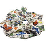 Light Butterflies Oversized Zipper Scrunchie