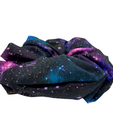 Galaxy Oversized Zipper Scrunchie