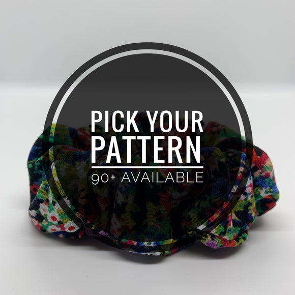 Ultra Thick Scrunchie Pick Your Pattern