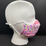 Light Pink Ombre 3D Face Mask