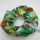 Tropical Fruit Zipper Scrunchie