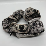 Wolves Zipper Scrunchie