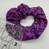 Dark Purple Ombre Zipper Scrunchie