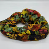 Maple Leaves Zipper Scrunchie