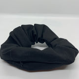 Black Zipper Scrunchie