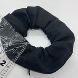 Black Zipper Scrunchie