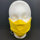 Yellow 3D Face Mask