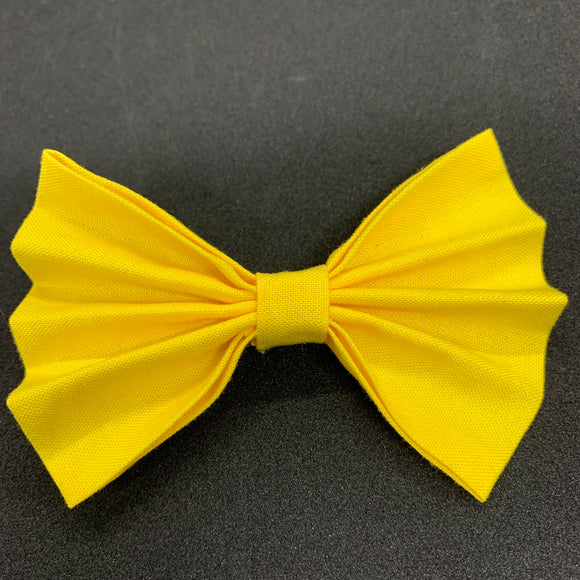 Hair Bow Yellow