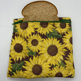 Reusable Eco Friendly Sandwich Bag Huge Sunflowers