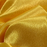 Yellow Satin Mini Scrunchie