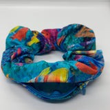 Aquarium Zipper Scrunchie