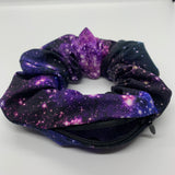 Galaxy Zipper Scrunchie