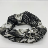 Skulls Zipper Scrunchie