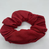 Red Zipper Scrunchie