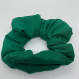 Green Zipper Scrunchie