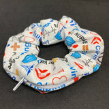 Healthcare Workers Zipper Scrunchie