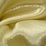 Cream Satin Mini Scrunchie