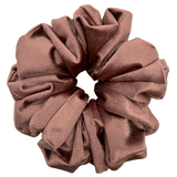 Rose Gold Thick Velvet Oversized Scrunchies