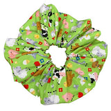 Farm Animals  Oversized Scrunchie