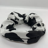 Cow Zipper Scrunchie