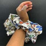 Light Butterflies Oversized Scrunchie