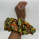 Maple Leaves Oversized Scrunchie