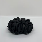 Black Satin Scrunchie