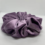 Lilac Thick Velvet Oversized Scrunchies